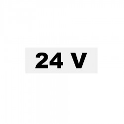 Samolepka 24V