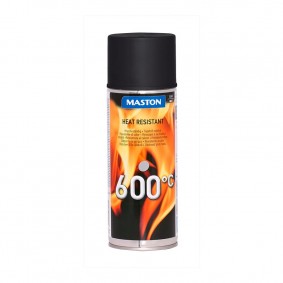 MasHeatresistant spray 400mml 600°C BLACK