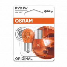 OSRAM 21W 12V BAU15s blister 2ks orange